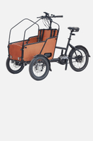 Dreirad Luxmea Lastenrad Holzkiste Design 