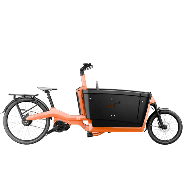 Dugi John Cargo bicikl s monokok aluminijskim okvirom na dva kotača za prijevoz