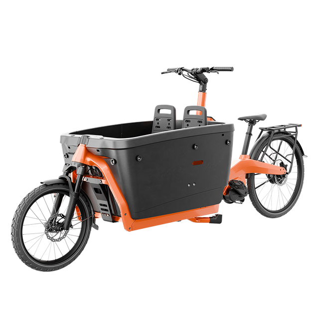 Lagan i praktičan teretni bicikl na dva kotača za putovanja od kuće