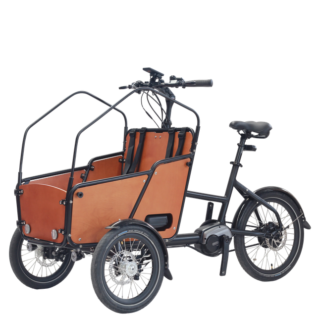 Tricikl s neovisnim upravljanjem s prednjim kotačima, dizajniran za gradsku vožnju